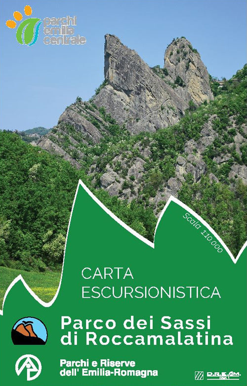 Cover of Carta Escursionistica. Parco dei Sassi di Roccamalatina. Scala 1:10.000