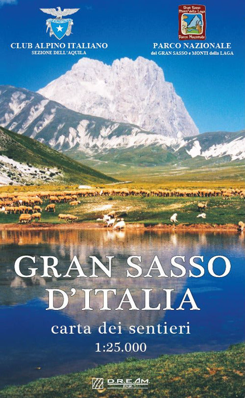 Cover of Gran Sasso d'Italia. Carta dei sentieri. Scala 1:25.000