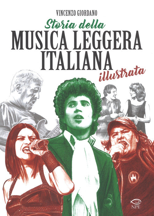 Cover of Storia della musica leggera italiana illustrata