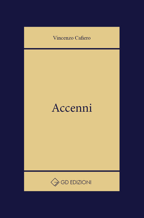 Cover of Accenni