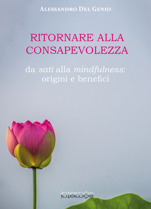 Cover of Ritornare alla consapevolezza. Da sati alla mindfulness: origine e benefici