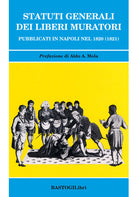 Cover of Statuti generali dei Liberi Muratori pubblicati in Napoli nel 1820 (1821)