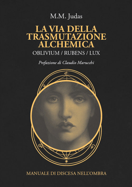 Cover of via della trasmutazione alchemica. Oblivium / rubens / lux. Manuale di discesa nell'ombra