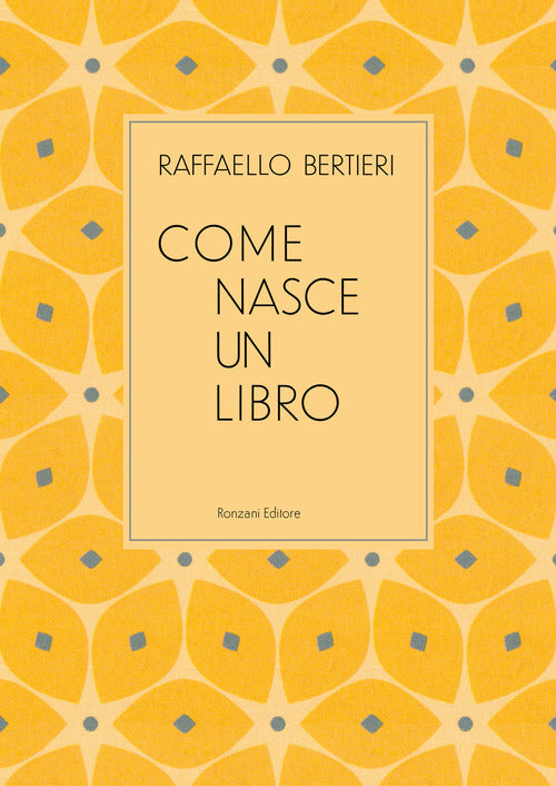 Cover of Come nasce un libro