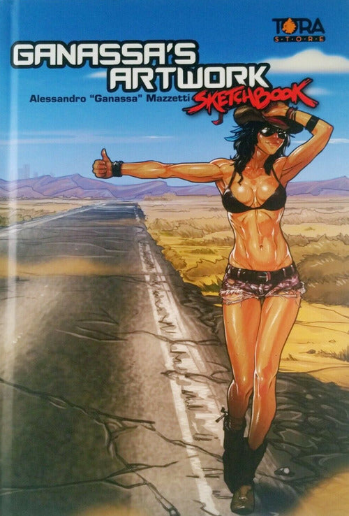Cover of Ganassa's artwork sketchbook