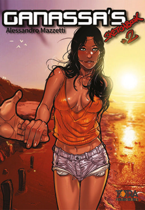 Cover of Ganassa's artwork sketchbook