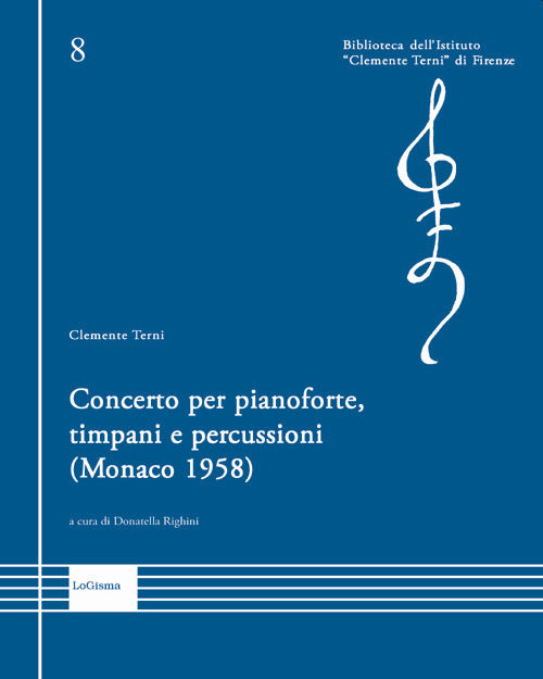 Cover of Concerto per pianoforte, timpani e percussioni (Monaco 1958)