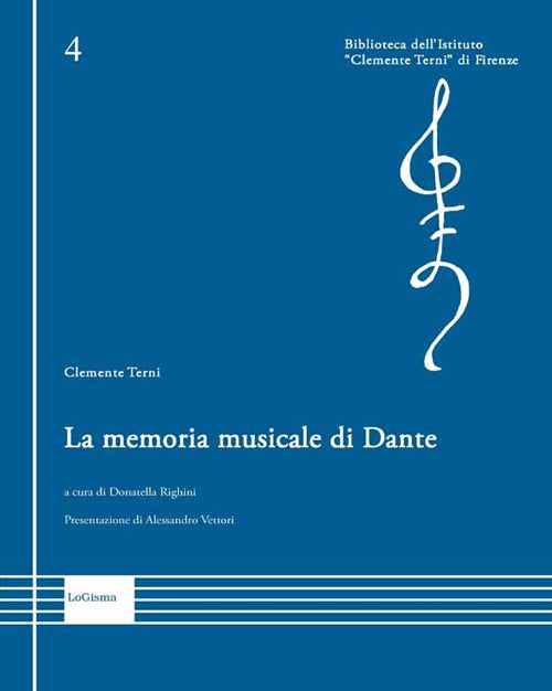 Cover of memoria musicale di Dante