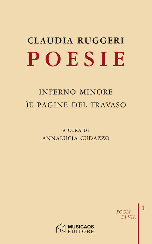 Cover of Poesie: Inferno minore-)e pagine del travaso