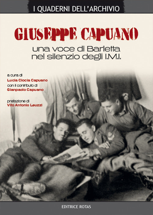 Cover of Giuseppe Capuano. Una voce di Barletta nel silenzio degli I.M.I.