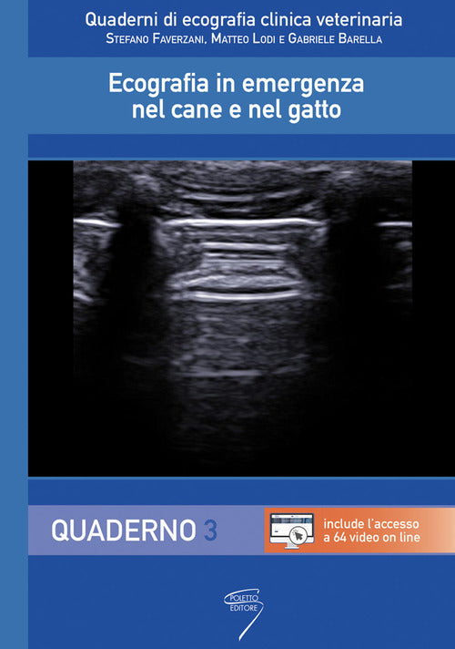 Cover of Ecografia in emergenza nel cane e nel gatto