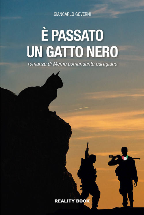 Cover of È passato un gatto nero. Il romanzo di Memo comandante partigiano