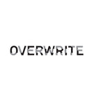 Cover of Overwrite. Ediz. italiana e inglese