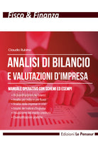 Cover of Analisi di bilancio e valutazioni d'impresa. Manuale operativo con schemi ed esempi