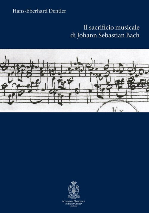 Cover of sacrificio musicale di Johann Sebastian Bach