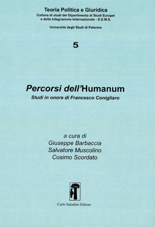 Cover of Percorsi dell'Humanum. Studi in onore di Francesco Conigliaro