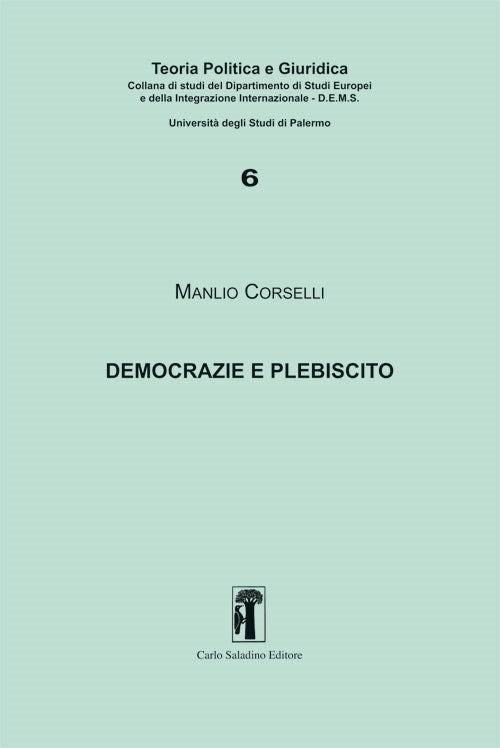 Cover of Democrazie e plebiscito