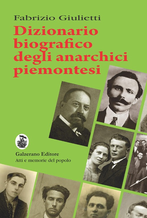 Cover of Dizionario biografico degli anarchici piemontesi
