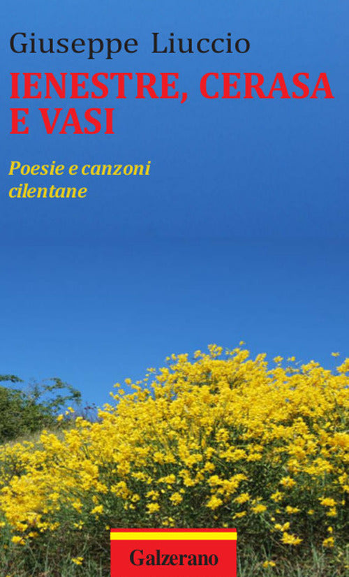 Cover of Ienestre, cerasa e vasi. Poesie e canzoni cilentane