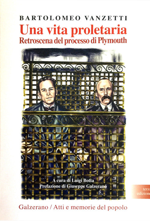 Cover of vita proletaria. Retroscena del processo di Plymouth