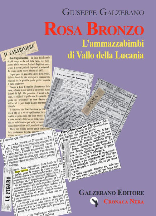 Cover of Rosa Bronzo. L'ammazzabimbi di Vallo della Lucania