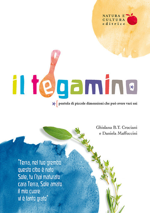 Cover of tegamino. Pentola di piccole dimensioni che può avere vari usi