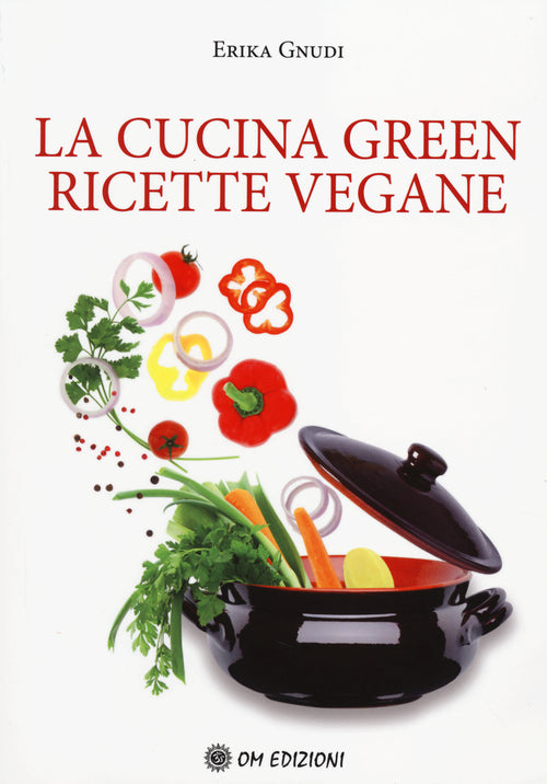 Cover of cucina green. Ricette vegane