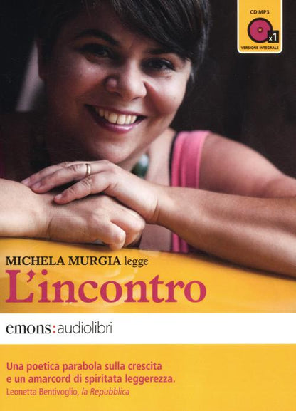 Cover of incontro letto da Michela Murgia. Audiolibro. CD Audio formato MP3