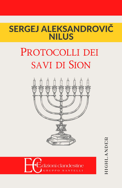 Cover of Protocolli dei savi di Sion