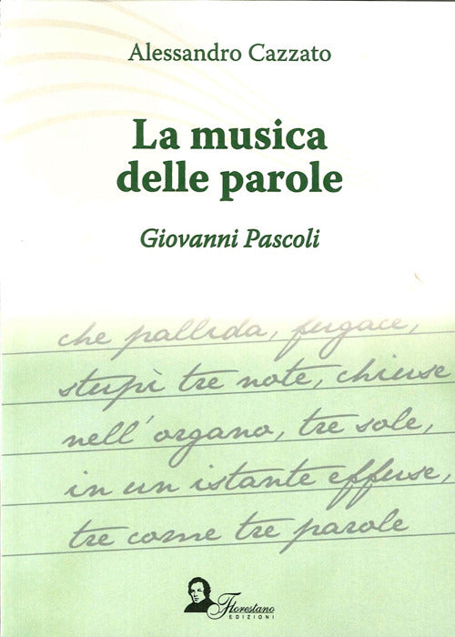 Cover of musica della parola. Giovanni Pascoli