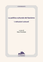 Cover of politica culturale del fascismo