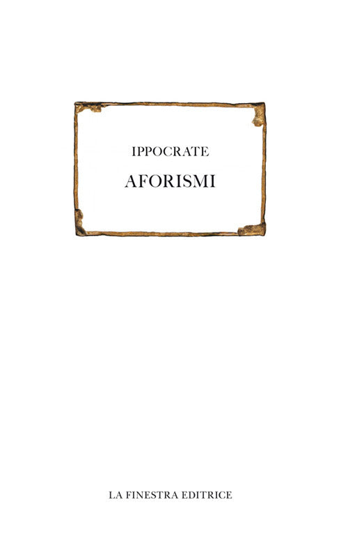 Cover of Aforismi
