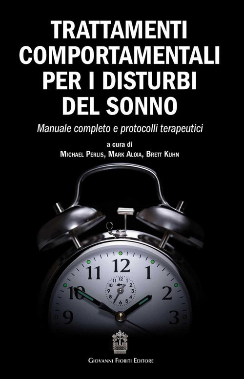 Cover of Trattamenti comportamentali per i disturbi del sonno. Manuale completo e protocolli terapeutici