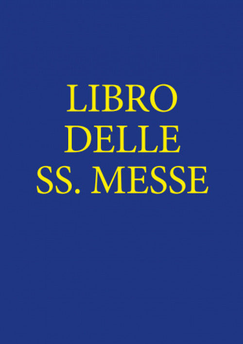 Cover of Libro delle sante messe