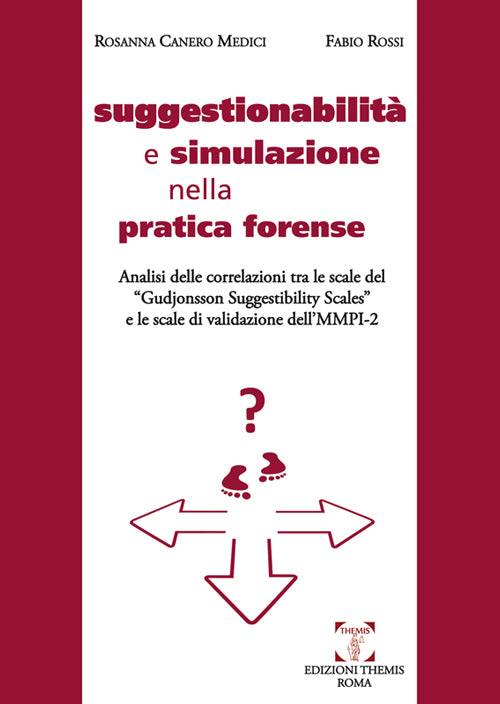 Cover of Suggestionabilità e simulazione nella pratica forense