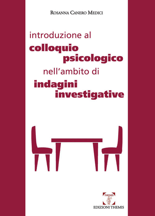 Cover of Introduzione al colloquio psicologico nell'ambito di indagini investigative
