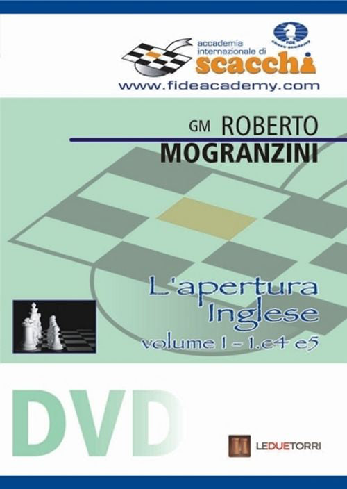 Cover of apertura inglese 1.c4 e5. DVD