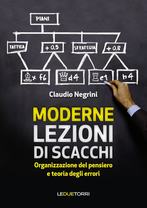 Cover of Moderne lezioni di scacchi. Organizzazione del pensiero e teoria degli errori