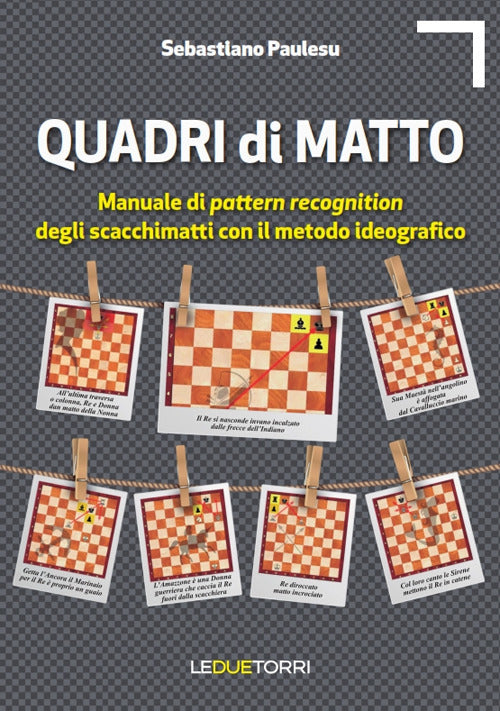 Cover of Quadri di matto. Manuale di pattern recognition degli scacchimatti con il metodo ideografico