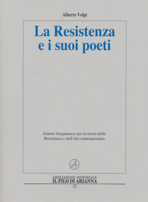 Cover of Resistenza e i suoi poeti