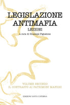 Cover of Legislazione antimafia. Lezioni