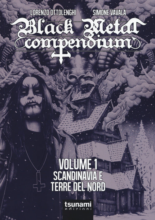 Cover of Black metal compendium. Guida all'ascolto in 100 dischi