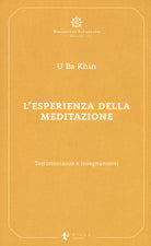 Cover of esperienza della meditazione. Testimonianze e insegnamenti