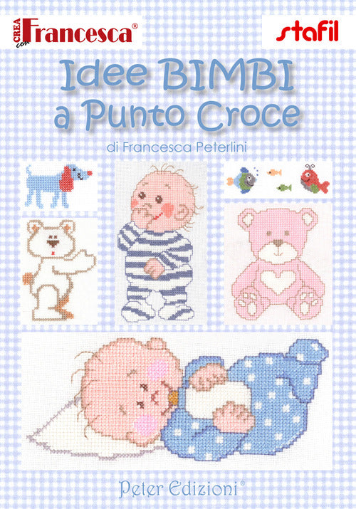 Cover of Idee bimbi a punto croce