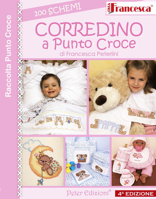 Cover of 100 schemi corredino a punto croce