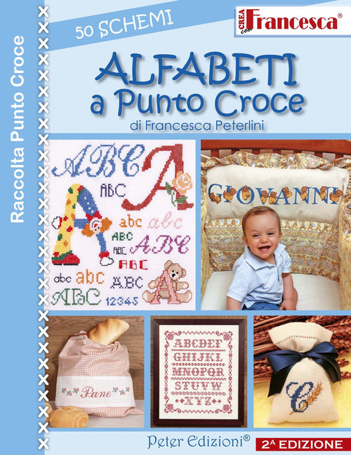 Cover of Alfabeti a punto croce. 50 schemi