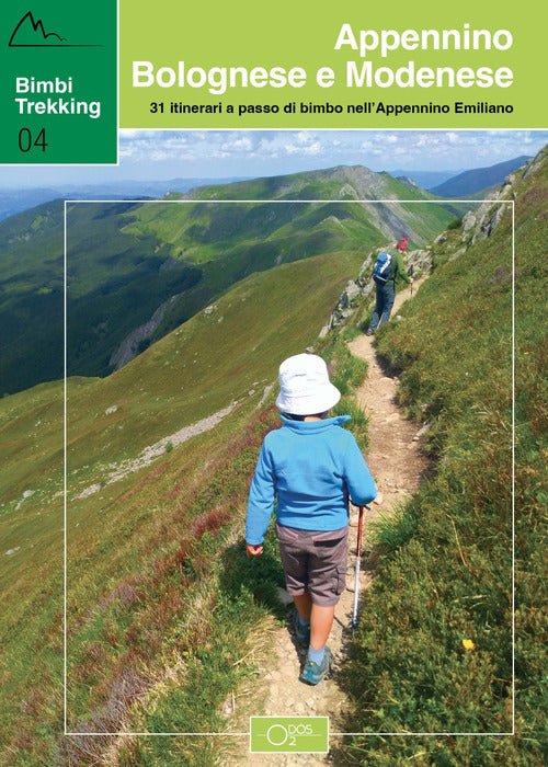 Cover of Bimbi trekking. 31 itinerari a passo di bimbo nell'Appennino emiliano. Appennino bolognese e modenese