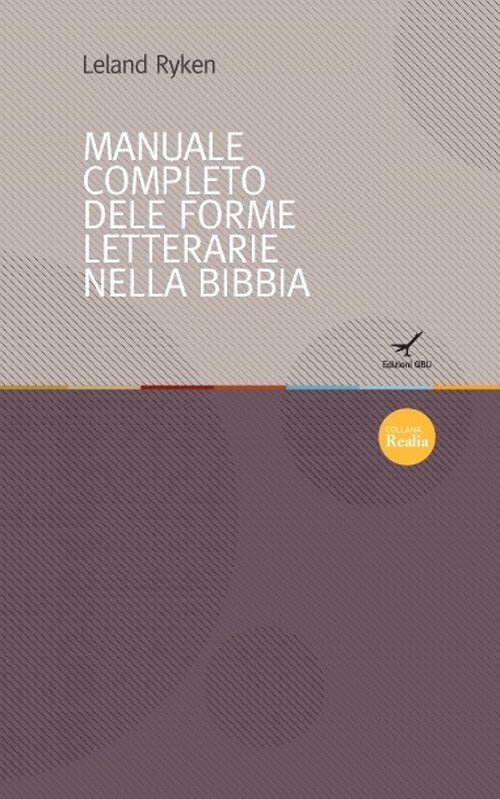 Cover of manuale completo delle forme letterarie nella Bibbia