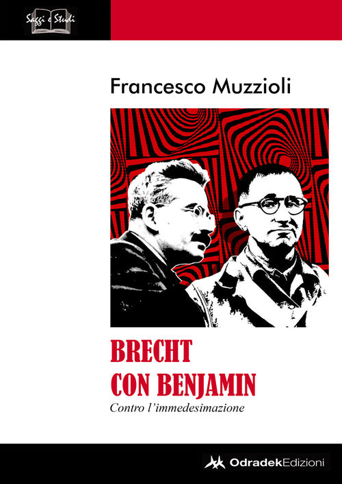 Cover of Brecht con Benjamin. Contro l'immedesimazione