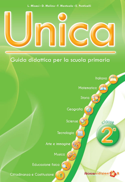 Cover of Unica. Guida didattica per la scuola primaria